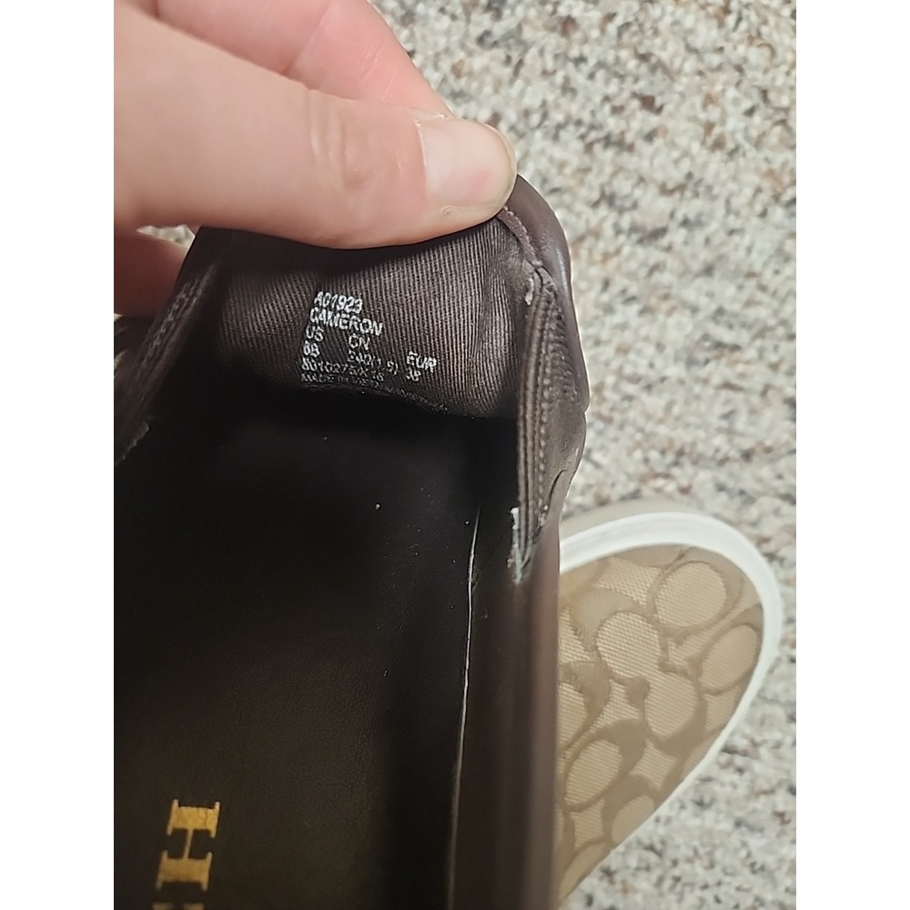 Coach Cameron Slip On Shoes Womans Sz 8B - Picture 7 of 8